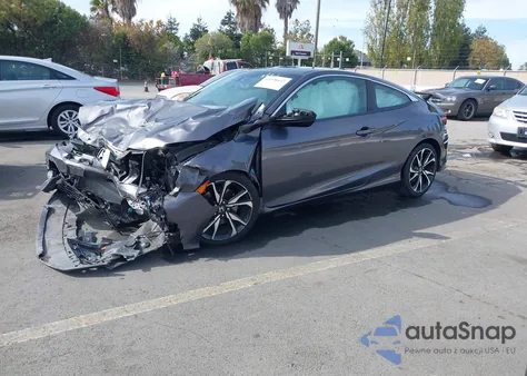 2017 Honda Civic Si z USA, uszkodzony, nr VIN 2HGFC3A58HH755502